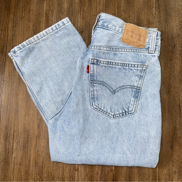 Levi's 90s Low pro Baggy straight denim jeans 26 Mid Rise vintage - Picture 2 of 10
